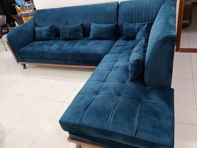 5 seater sofa L shape just like new condition