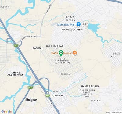 One Kanal Level Plot Is Available For Sale At Block H D-18