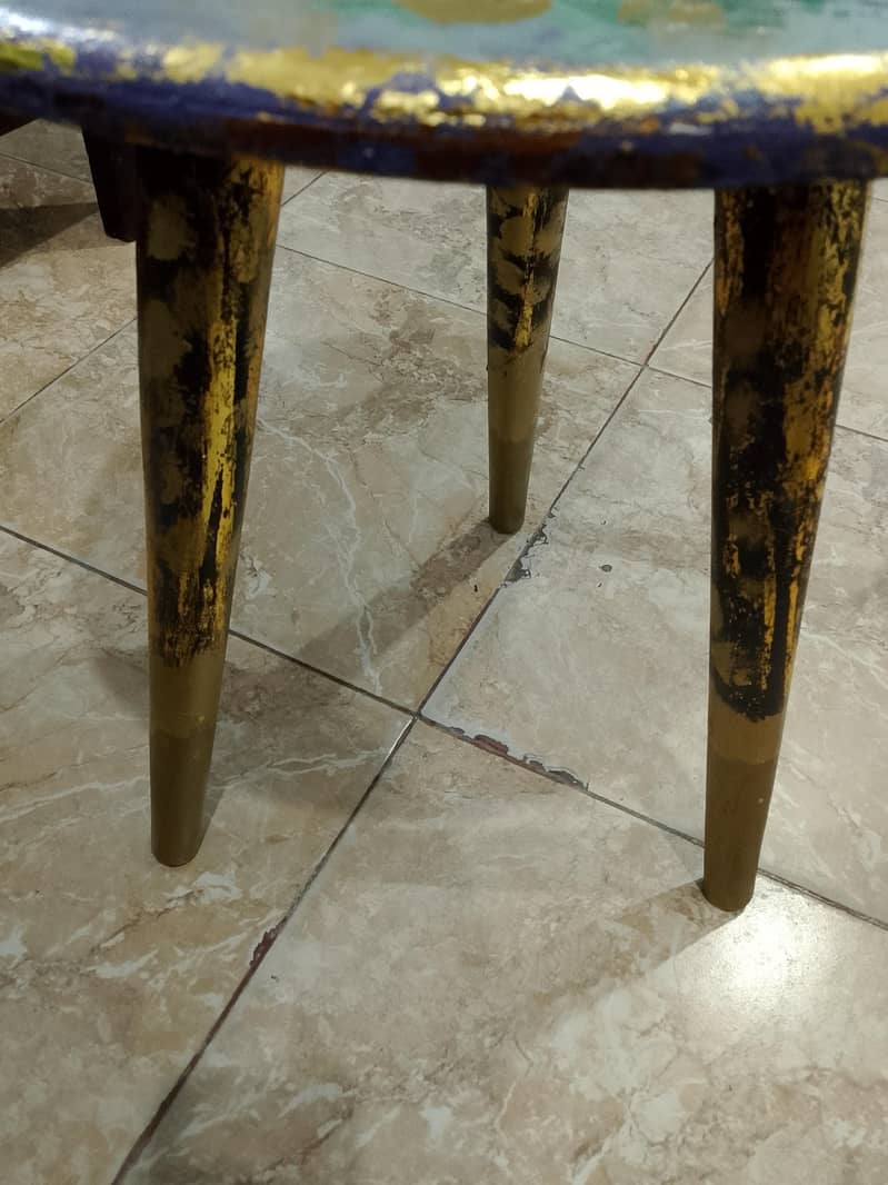 decoupage coffee table 4