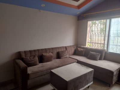 L Shape Sofa with Table (perfect condition)