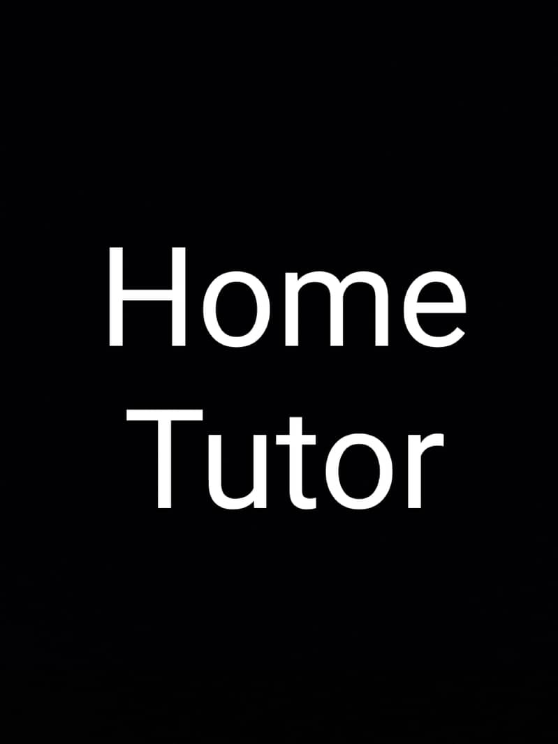 Home Tutor 0