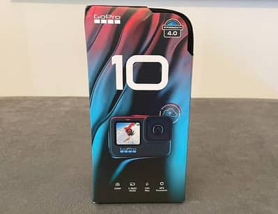 GoPro Hero 10 Black + 2 Extra Batteries – Excellent Condition