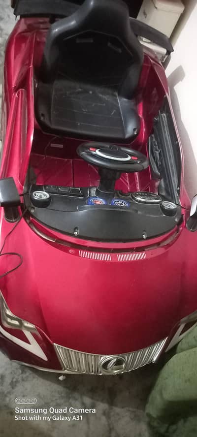 riding car