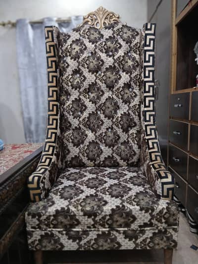 2-Piece Sofa Set with Center Table – Good Condition