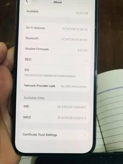 Apple iPhone 14 Pro Max non pta