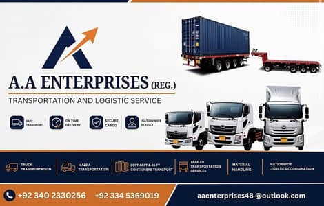 Transportation and logistic services