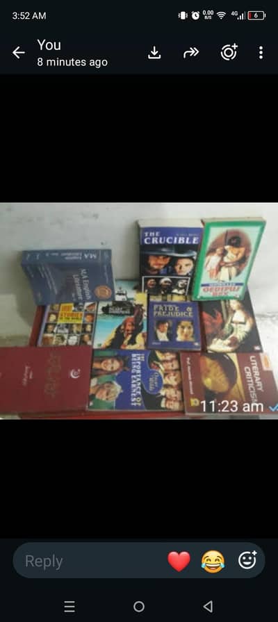 M. A English literature books in very good condition