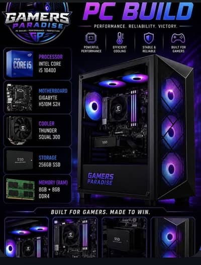 Custom Gaming Pc Build for sale
