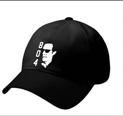 Black 804 Premium Cap – Stylish & Trendy Design