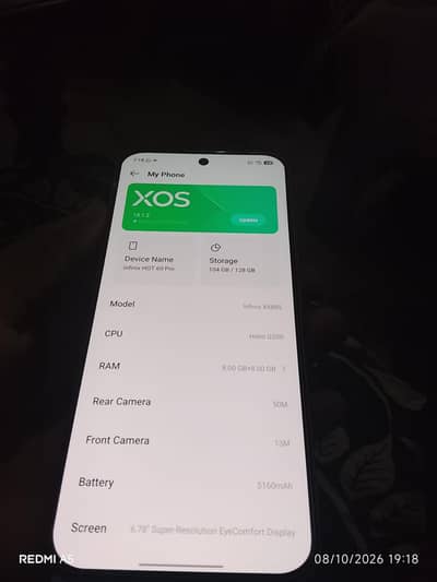 Infinix hot 60 pro 8/128