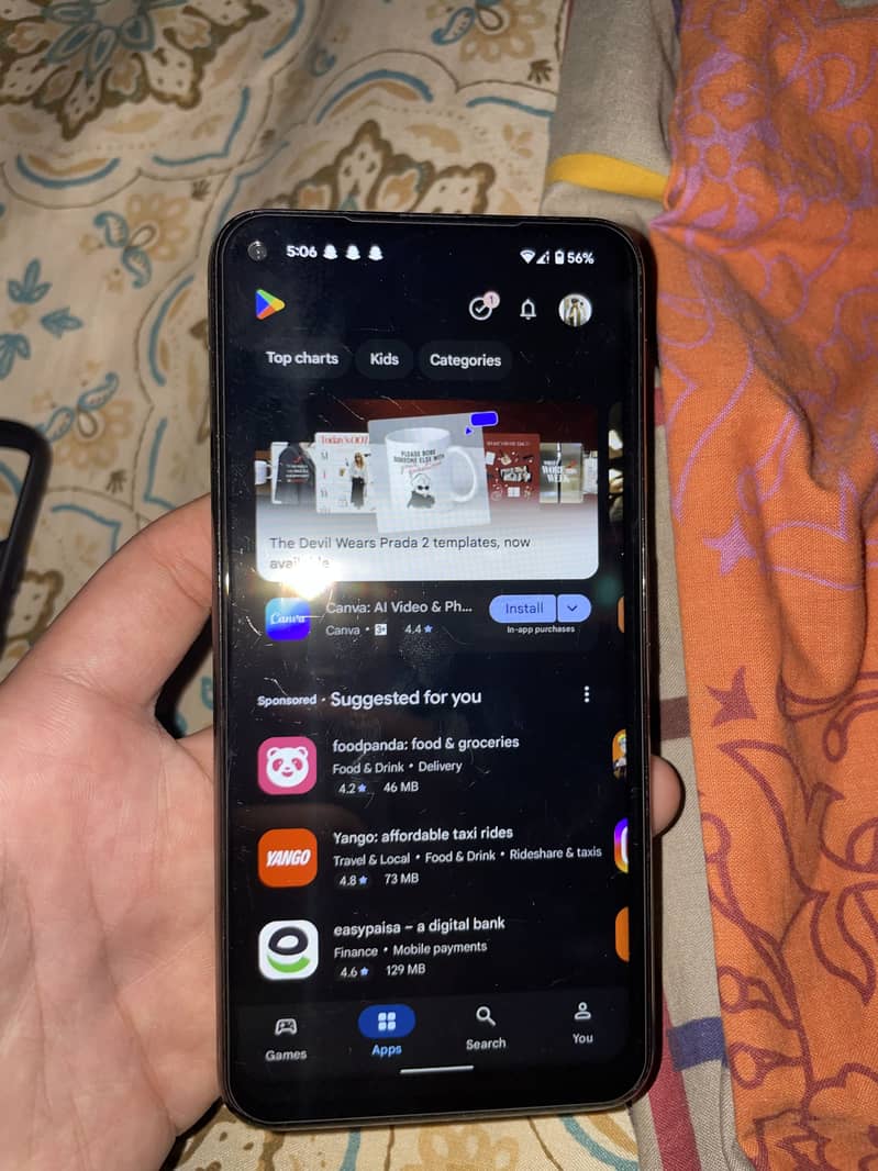 Google Pixel 5 panel changed 2