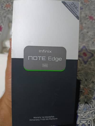 Infinix note edge 5G 16/256