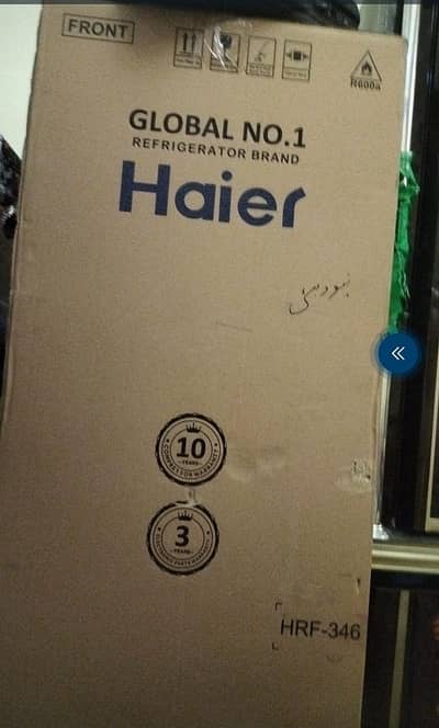 Haier HRF-346 IAPA Inverter Anti bacterial Refrigerator, 12CFT