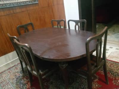 Dining Table 6 Sitter