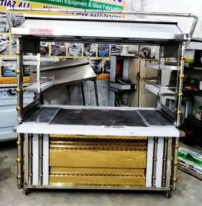 Double Side Burgur Counter For Sale