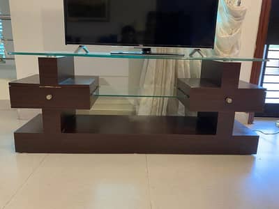 TV Table and wood side table