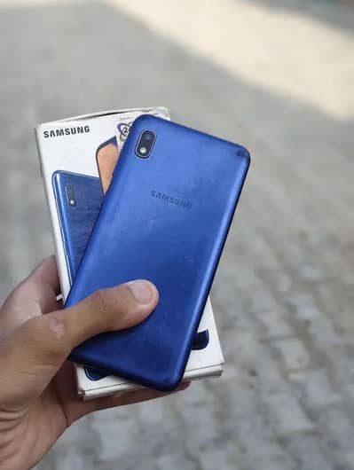 Samsung Mobile A10 With box charger 3 ram 32 storage