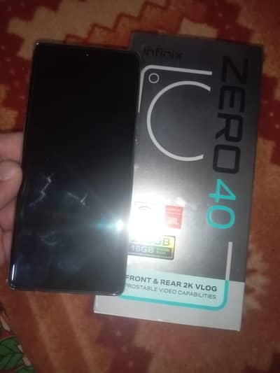 infinix zero 40 new condition 03485422499