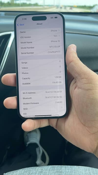 iPhone 15 128gb Lla