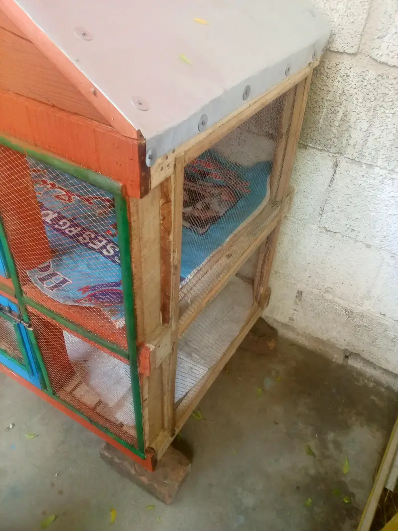 ​مضبوط لکڑی کا دو منزلہ (Double Story) پرندوں کا پنجرہ — photo 2