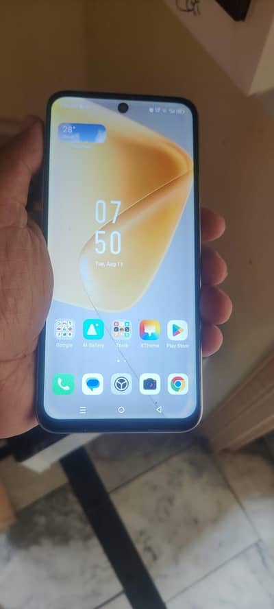 Infinix Hot 50i (8gb/128gb) PTA Approve, Good Condition