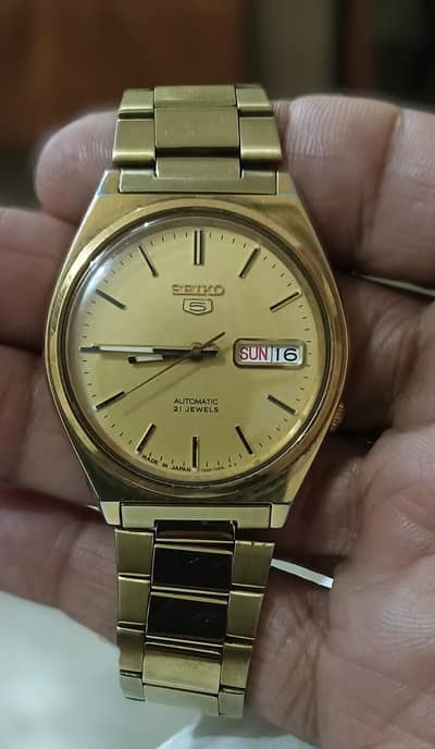 Seiko5, Tissot & Omega watches