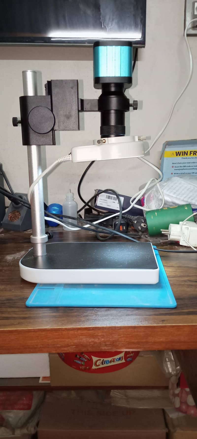 48MP - 4K digital video microscope camera 8