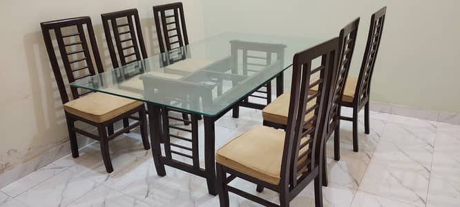 New bran  and fresh Dinning Table with Chairs and Dressing