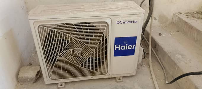 Haier 1 Ton AC 10 by 10 Condition
