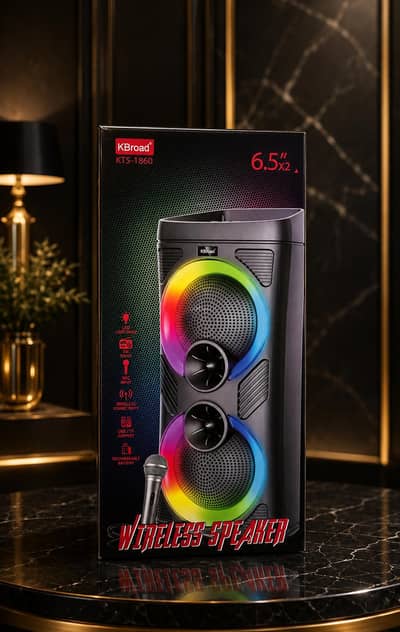 KTS 1860 Bluetooth Speaker Powerful bass Wireless Speaker