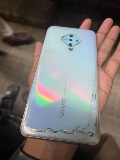 Vivo S1 Pro 4 128 gb no box  condition kharab h use me best h