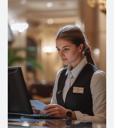 Salon Receptionist