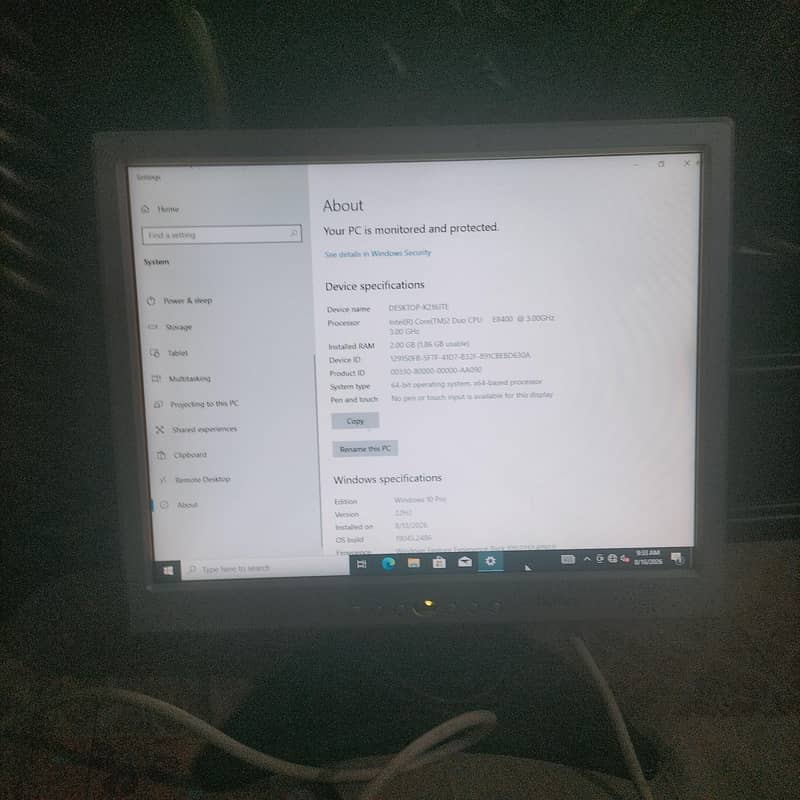 Complete system 0