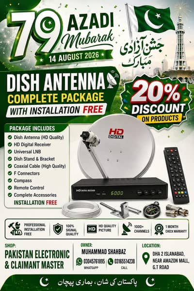 New dish Anntena