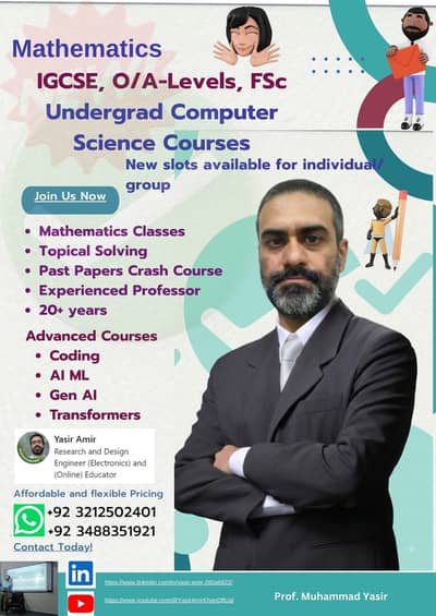 Cambridge A/O Levels Classes UG Computer Science Tuition