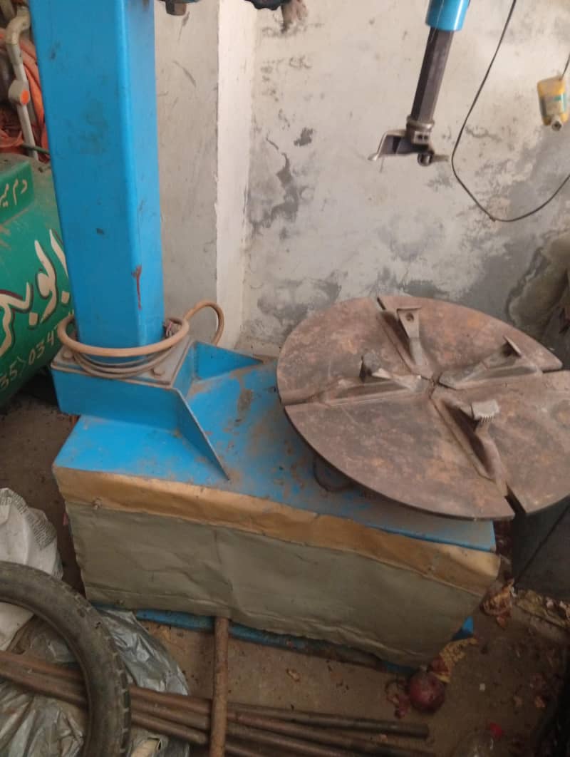 Tyre Opening Machine 4