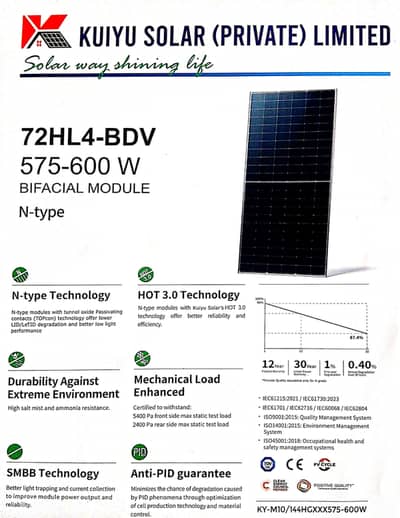solar panel 585 watts