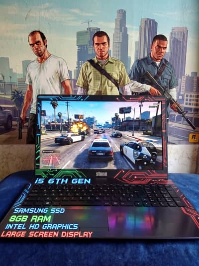 STONEBOOK PRO P10A CORE I5 6TH GENERATION SAMSUNG SSD 8GB RAM