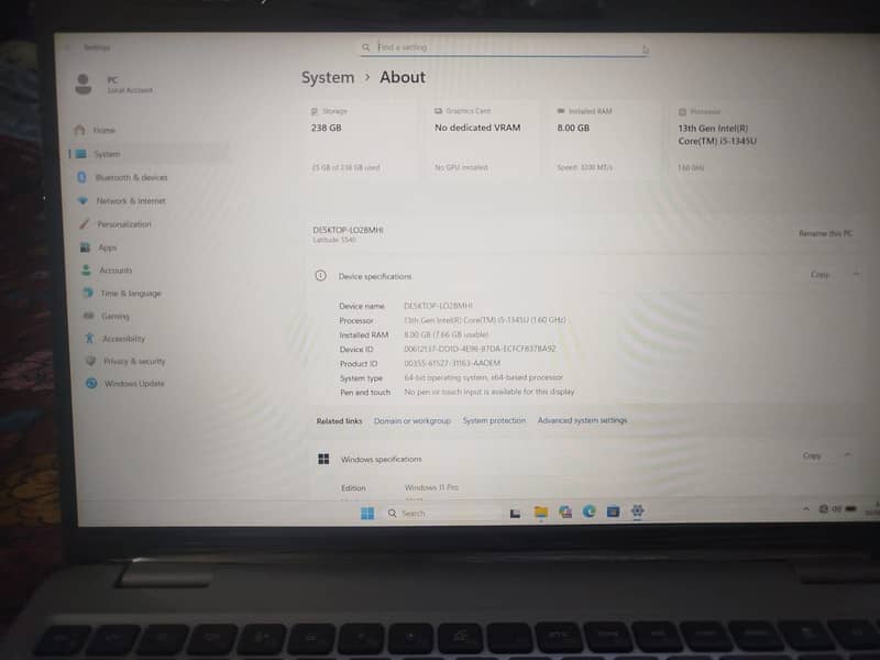 i7 12Gen | 12core | P processor 1