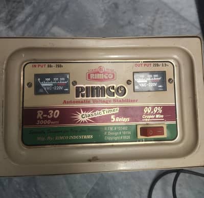 Rimco Voltage Stabilizer