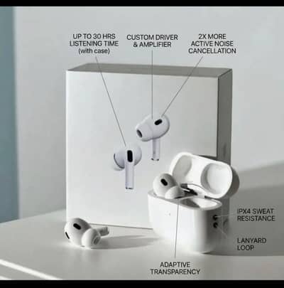 AirPods Pro 2 Premium Wireless Earbuds – New Box Pack