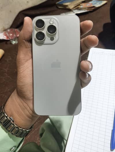 iphone 15 pro max non pta Jv 256 gb 10/10 condition good battery healt