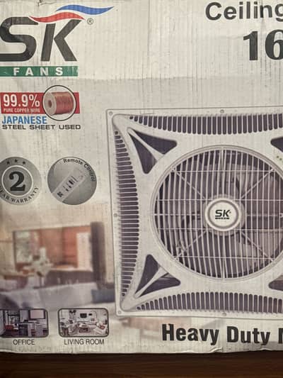 BUY NEW 16” FAN for 7,400 (New Price 12000)