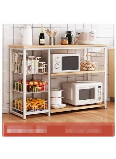 Premium 3-Layer Kitchen Organizer Shelf & Storage Rack