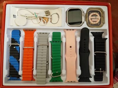 The best Apple ultra watch 49mm 7streps 1cover 1dial