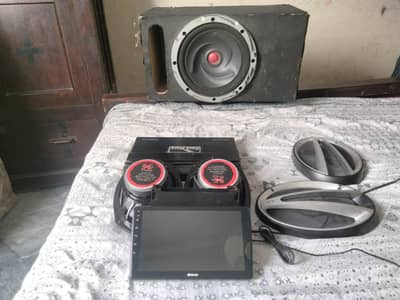 Complete car sound system