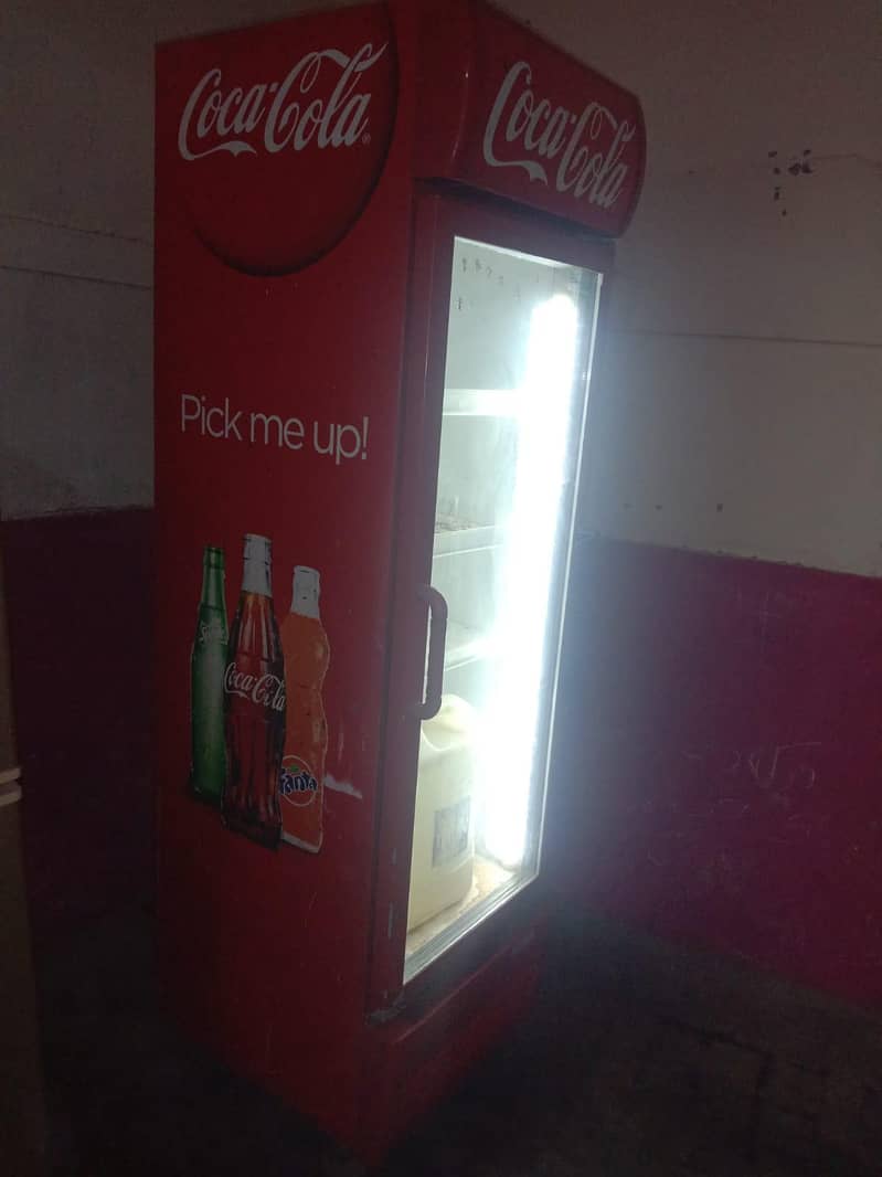 coca cola freezer 1