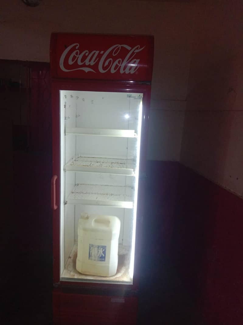 coca cola freezer 2