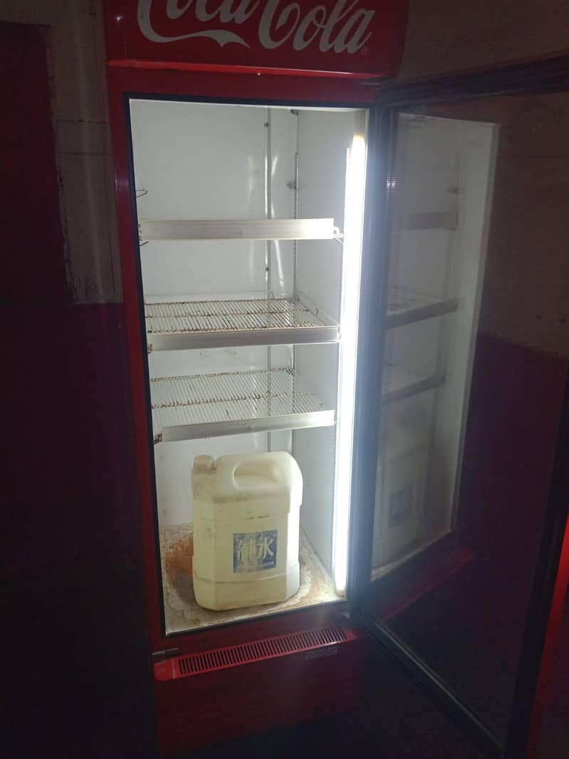 coca cola freezer 3