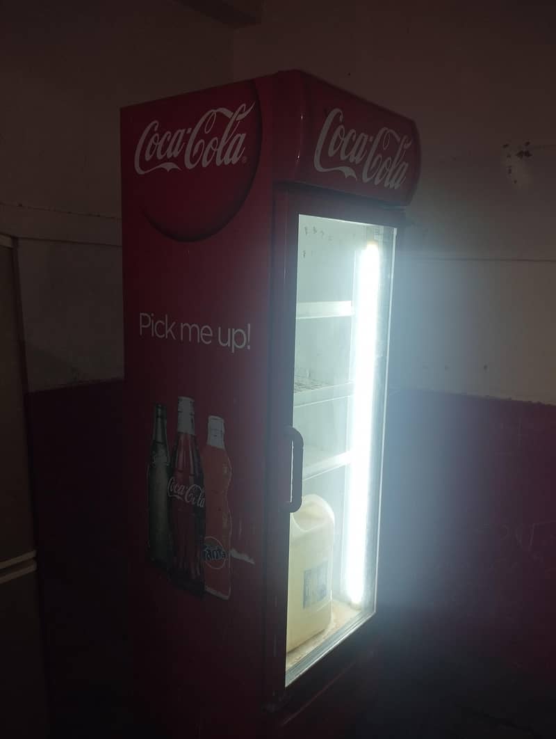 coca cola freezer 5